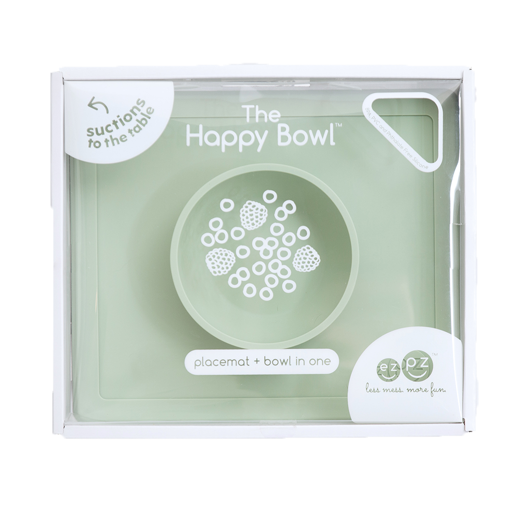 Ezpz Plato Happy Bowl - Verde Agua