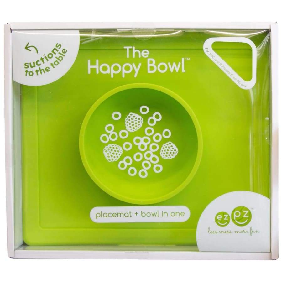 Ezpz Plato Happy Bowl - Verde Limon