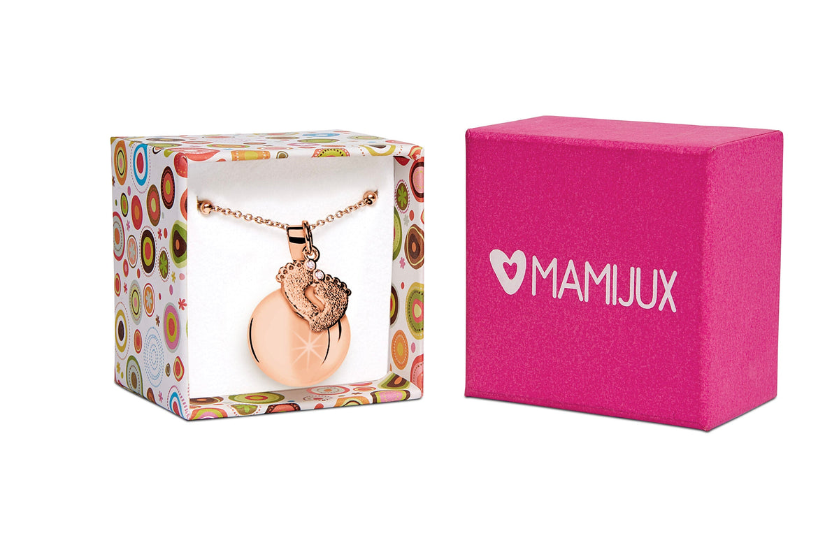 Mamijux Collar Harmony Ball Pink Gold Baby Foot charm
