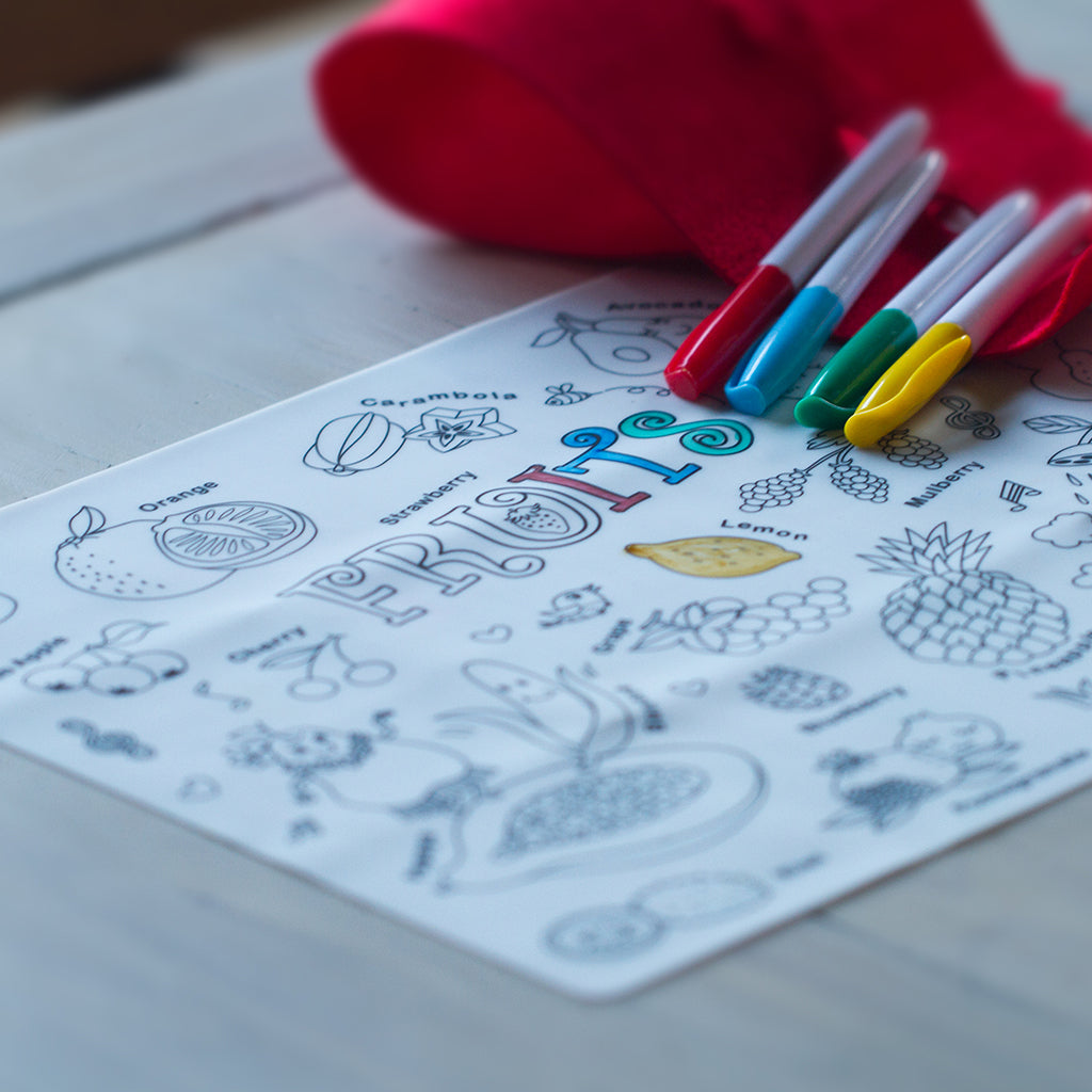 Cook&amp;Play Plato JoyMat- Individual para Colorear