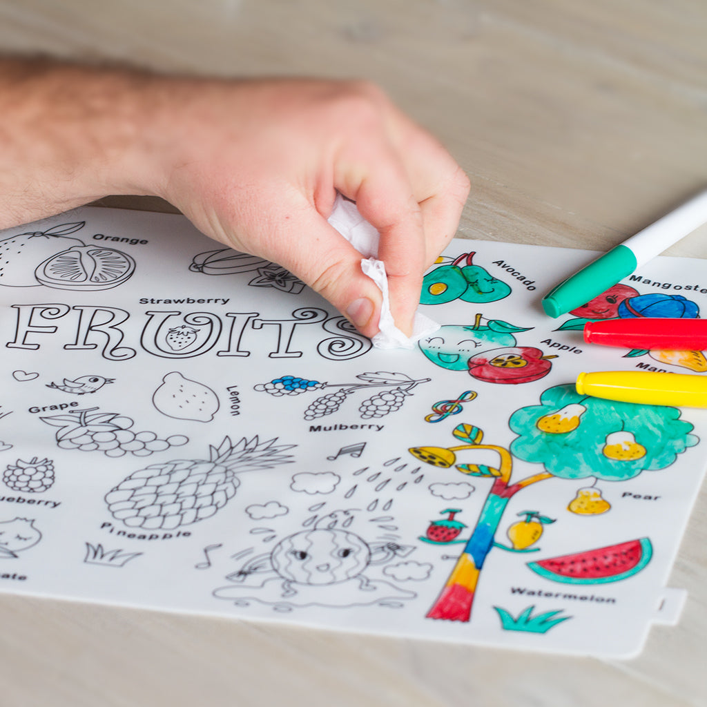 Cook&amp;Play Plato JoyMat- Individual para Colorear