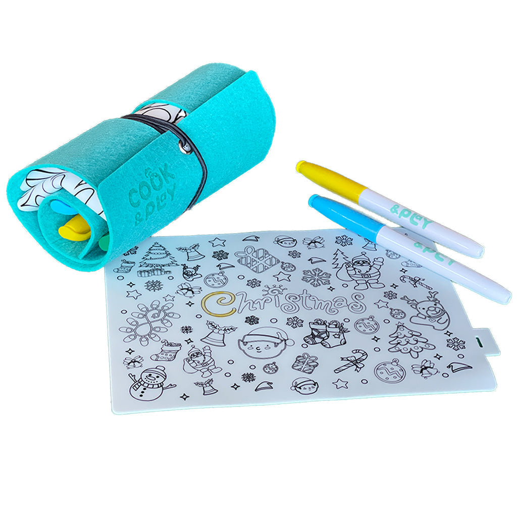 Cook&amp;Play Plato JoyMat- Individual para Colorear