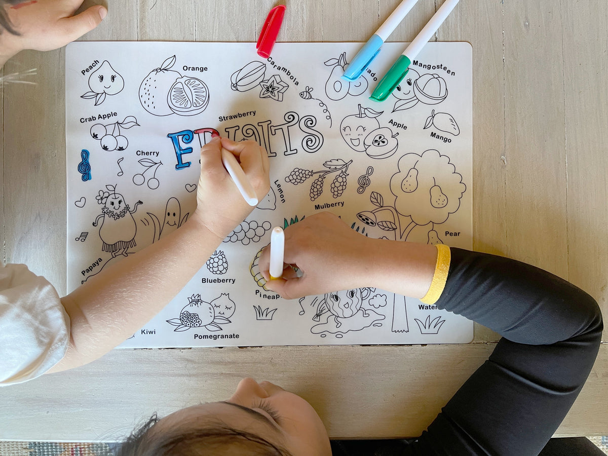 Cook&amp;Play Plato JoyMat- Individual para Colorear