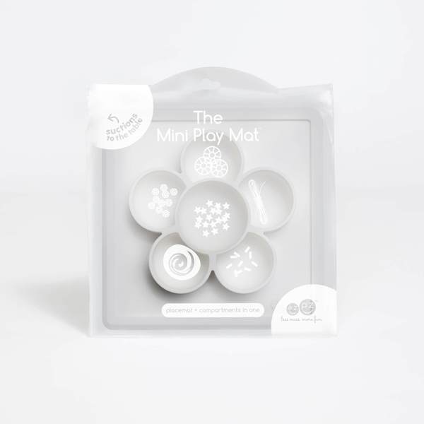 Ezpz Plato Mini Play Mat - Blanco
