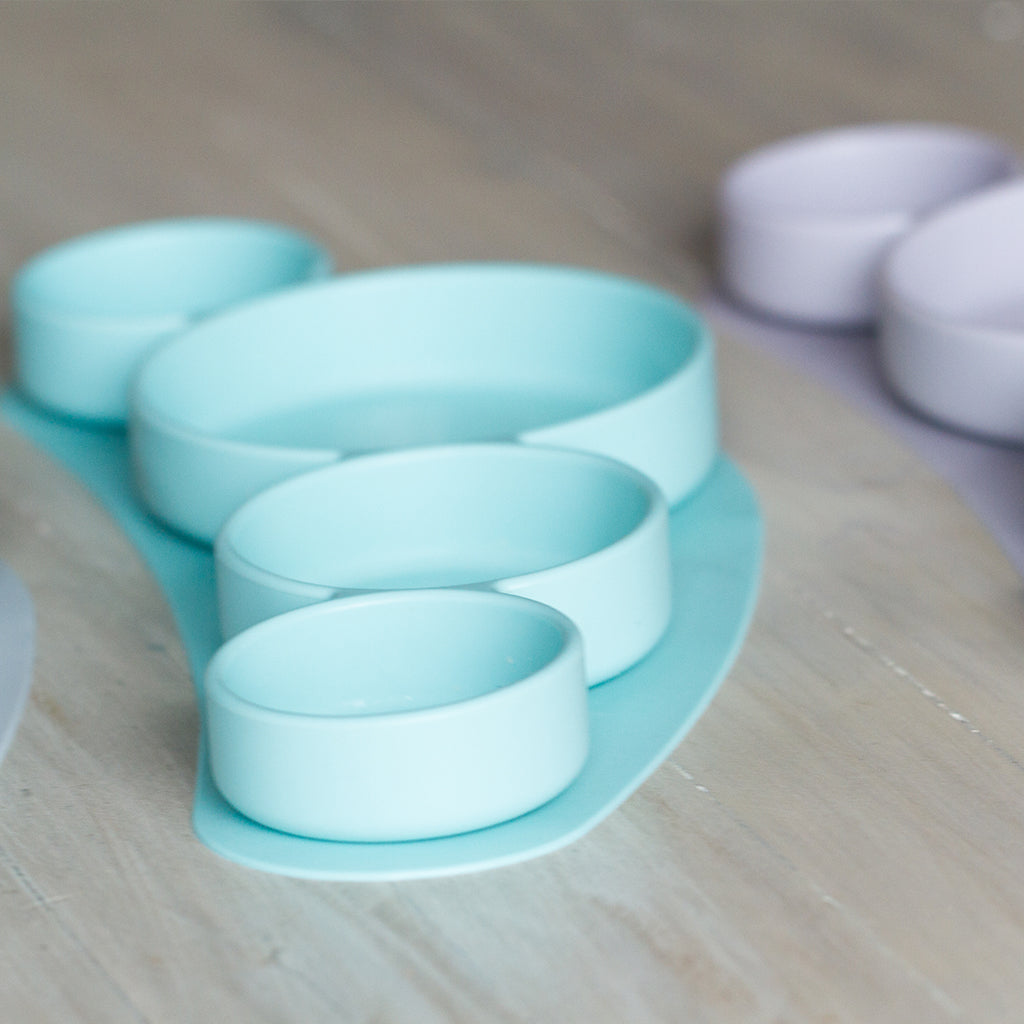 Cook&amp;Play Plato Mix Mat- Plato con Succion 4 Divisiones