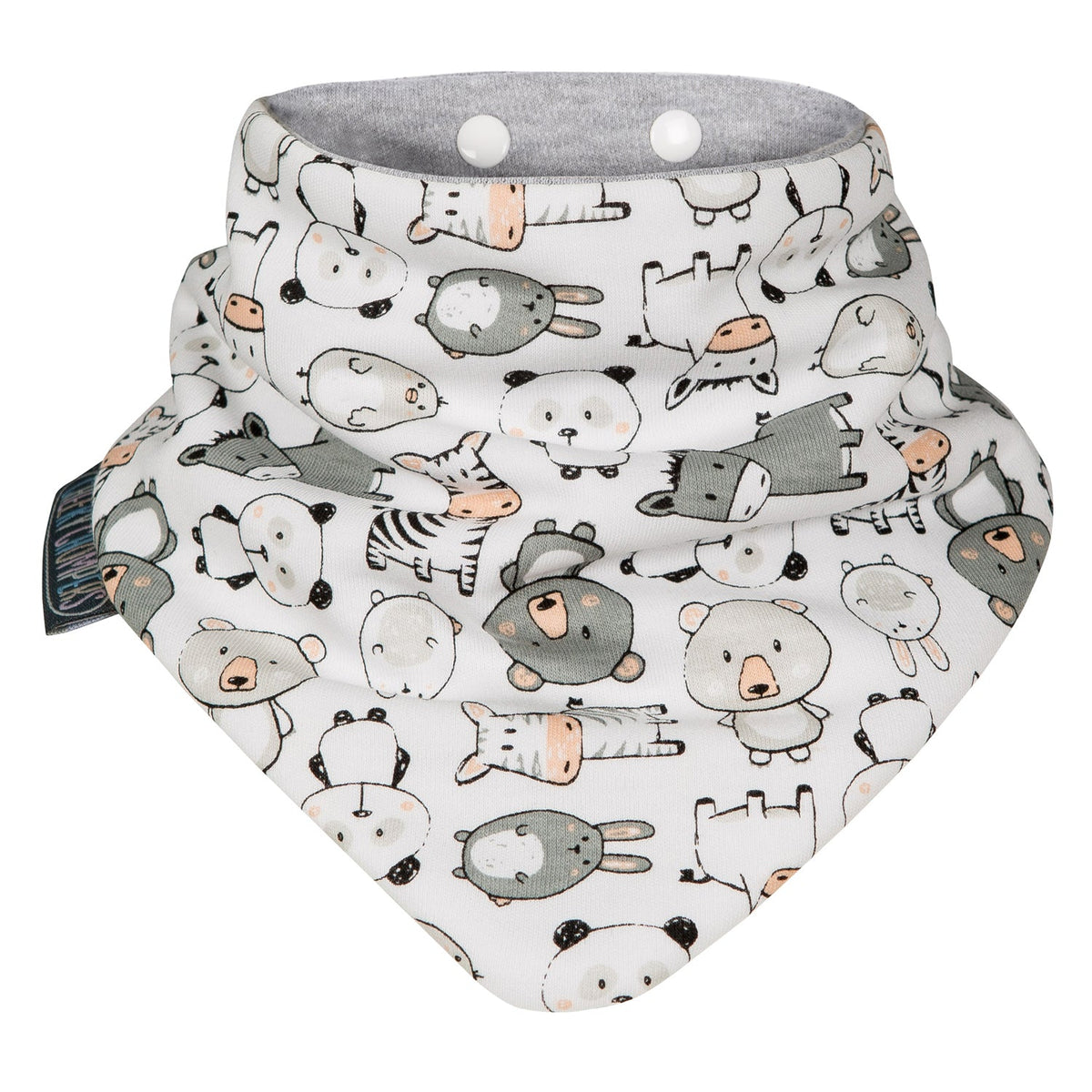Cheeky Chompers Babero Pack Baberos-Panda Pals &amp; Chewy Co