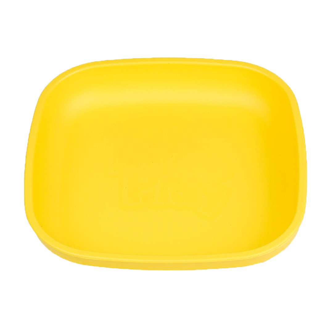 ReplayRecycled Plato Amarillo Plato Plano Ecológico
