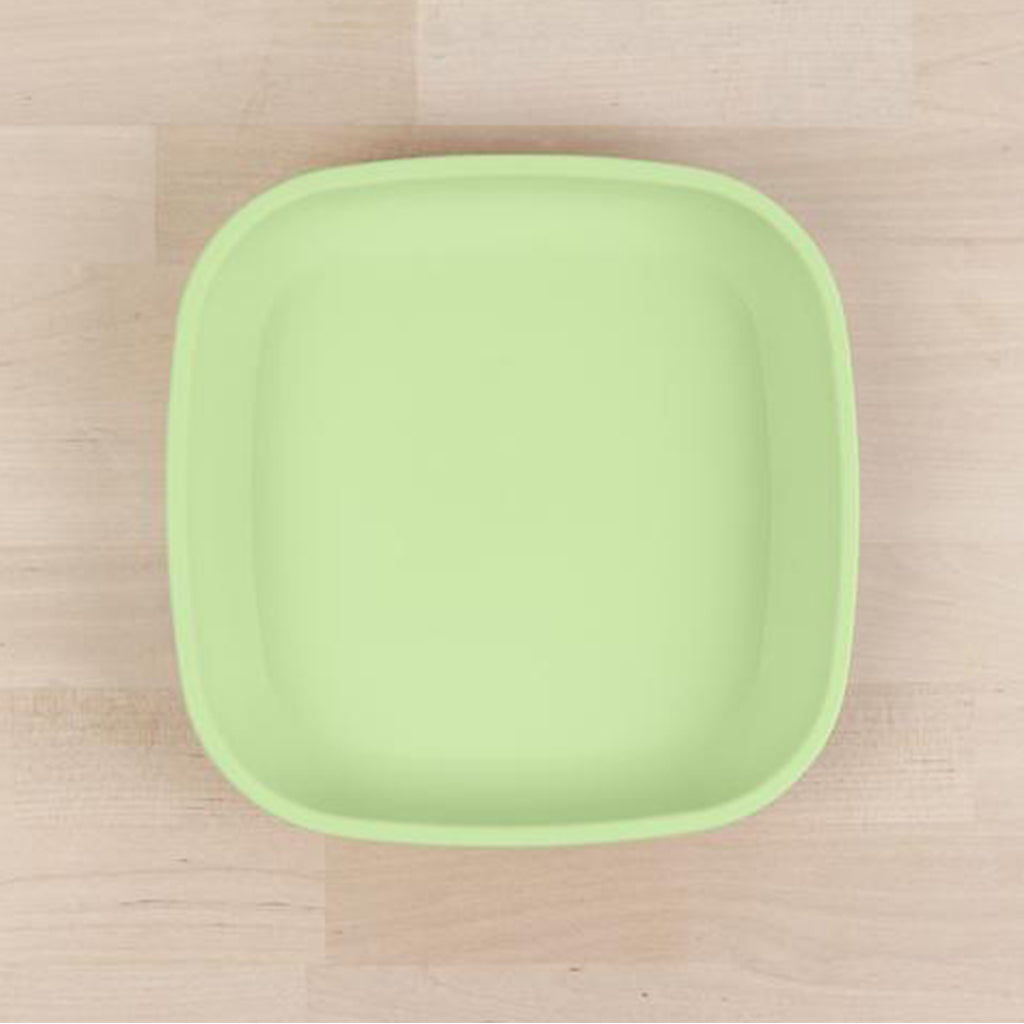 ReplayRecycled Plato Verde Pastel Plato Plano Ecológico