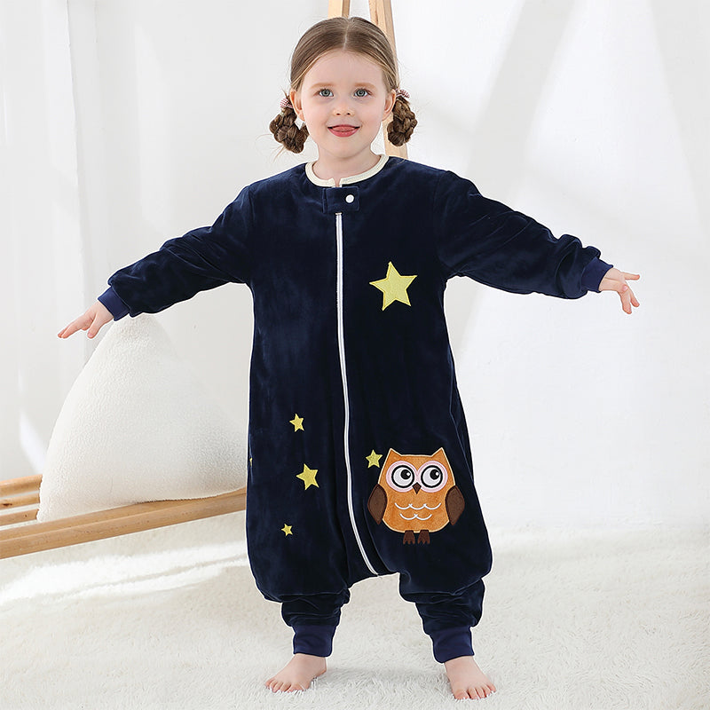 Cook&Play Pijamas y saquitos para bebés Saco de Dormir Pijama Infantil con Mangas Búho