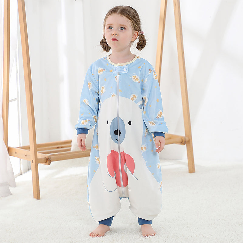 Pijama Verano Bebe Saco De Dormir Con Pies Para Bebés 0-6 Años