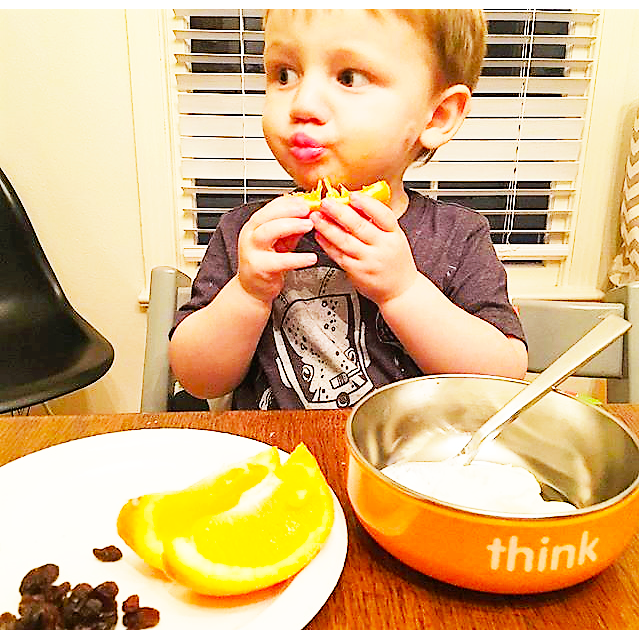 ThinkBaby Set Alimento Set de Comida ThinkBaby-Naranjo