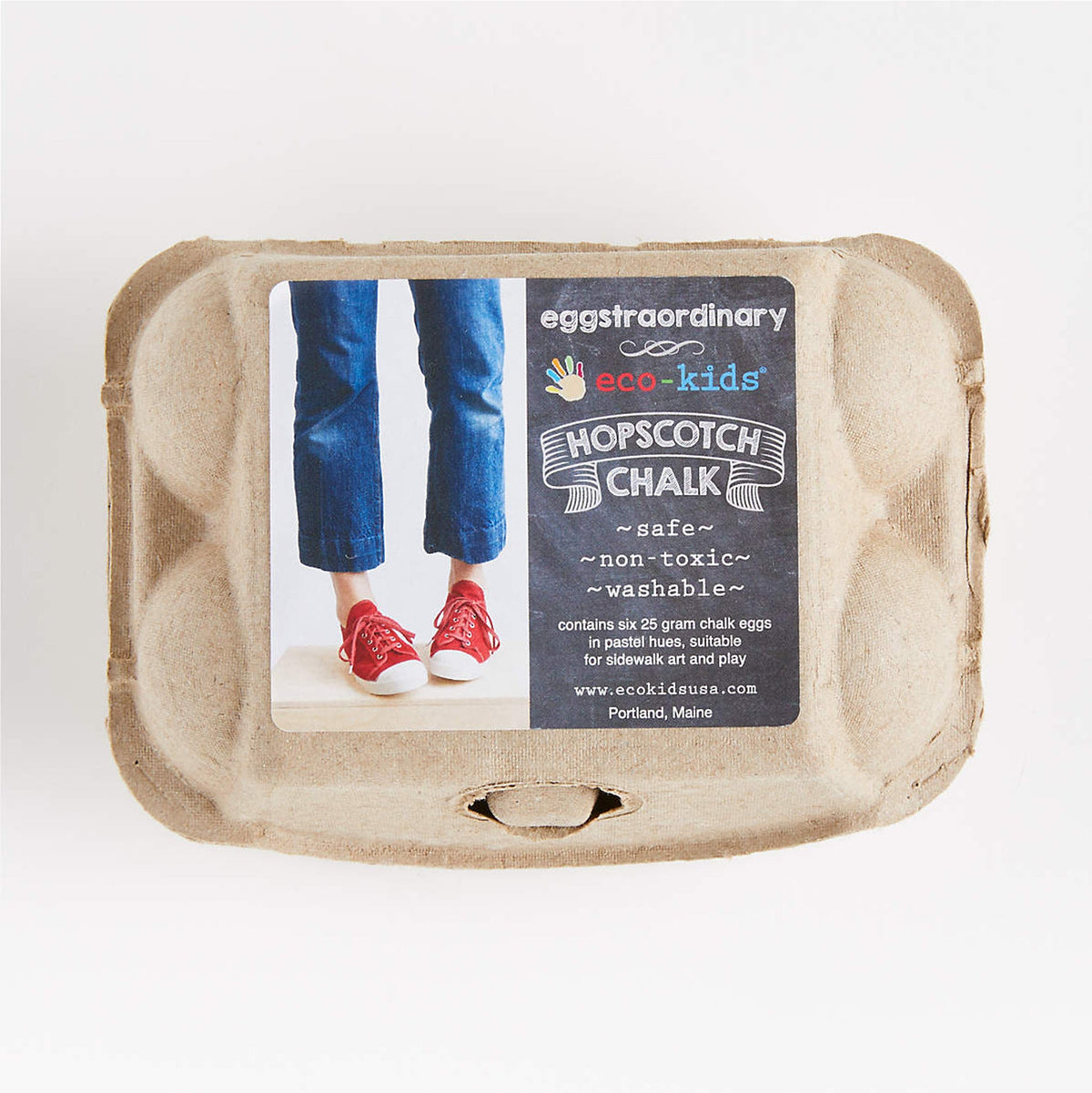 EcoKids Juguete Set de Tizas Lavables