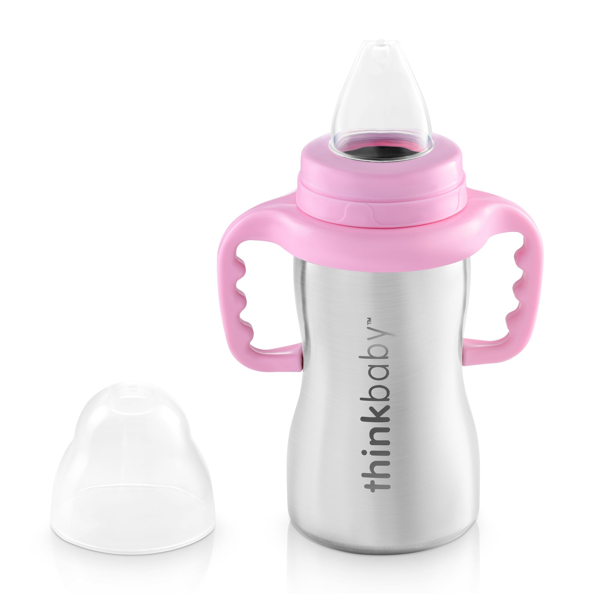 ThinkBaby Sippy Sippy of Steel - Rosado