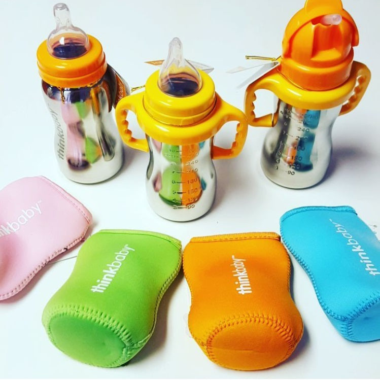 ThinkBaby Sippy Sippy of Steel - Rosado