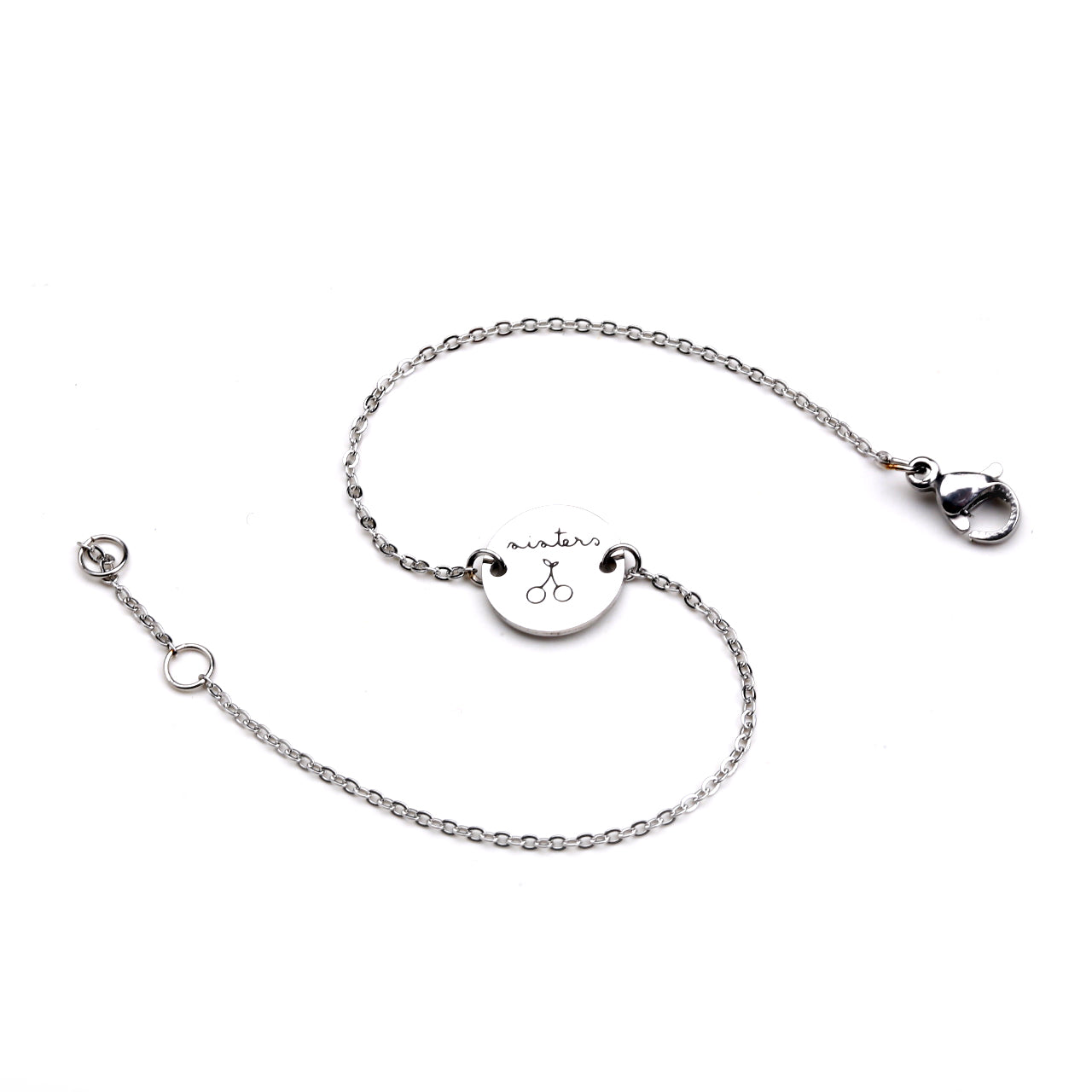 Mamijux Collar Small steel bracelet - Sisters