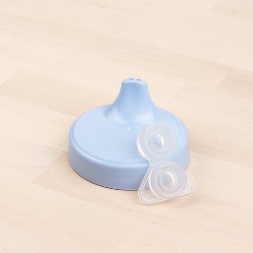 ReplayRecycled Vaso Azul Pastel Tapa Antiderrame