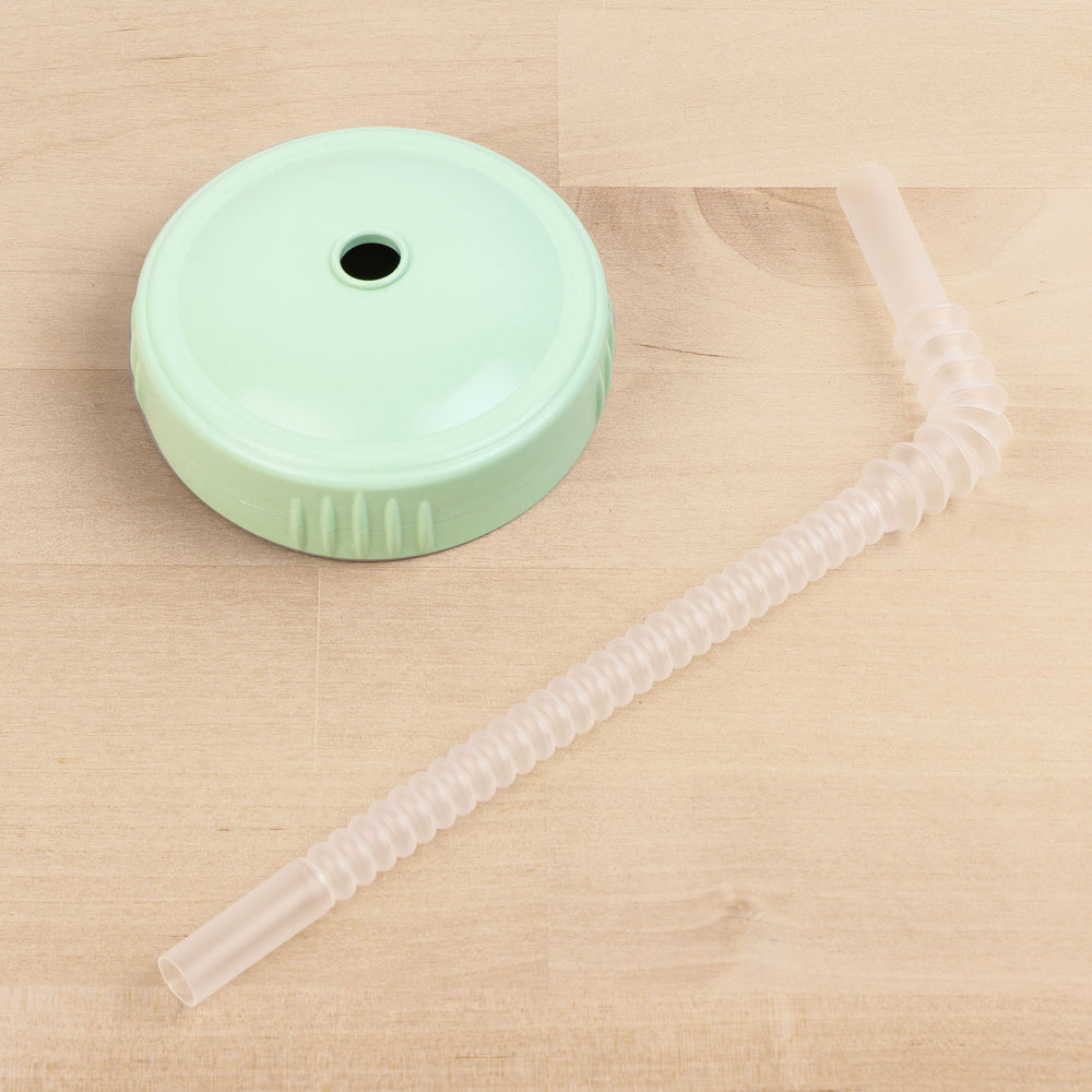 ReplayRecycled Vaso Verde Pastel Tapa Bombilla