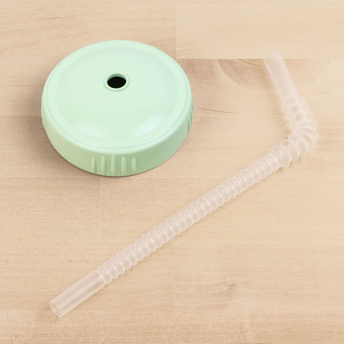 ReplayRecycled Vaso Verde Pastel Tapa Bombilla
