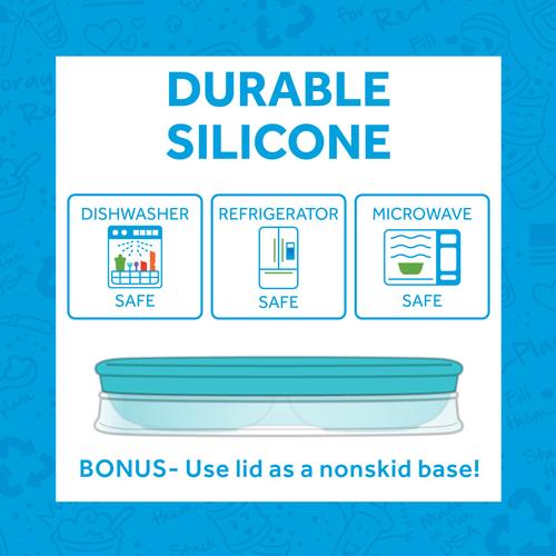 ReplayRecycled Accesorio Tapa Silicona para Plato Replay Recycled