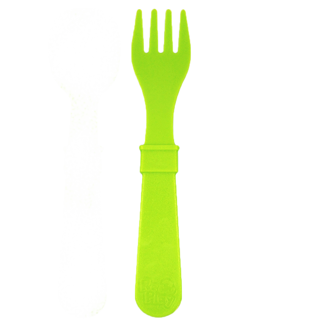 ReplayRecycled Cubiertos Verde Limón Tenedor Ecológico