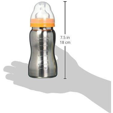 ThinkBaby Mamadera ThinkBaby of Steel-Naranjo