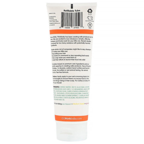 Thinkbaby Shampoo and Body Wash en uso