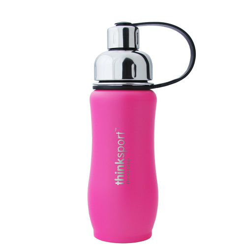 ThinkSport Botella Térmica de Agua Insulada 350ml- Fucsia