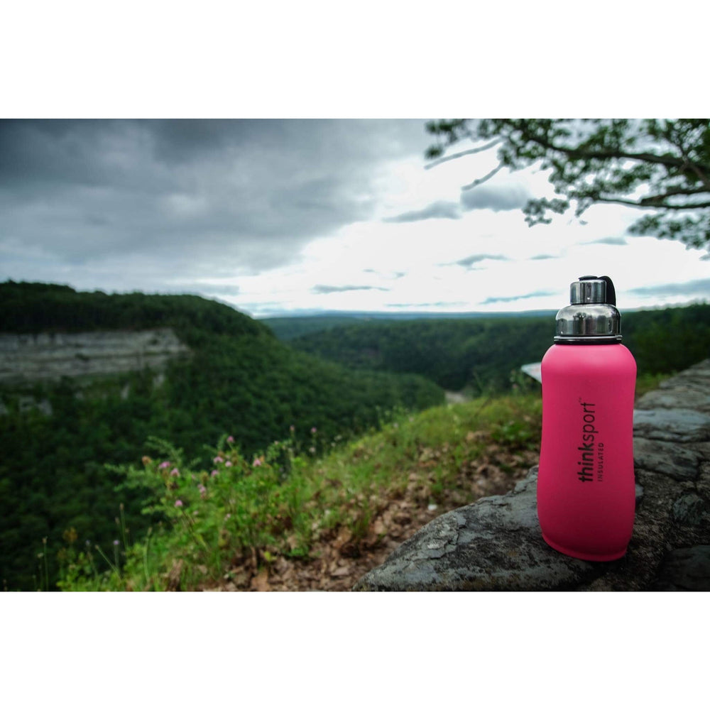 ThinkSport Botella ThinkSport Botella Térmica de Agua Insulada 350ml- Fucsia