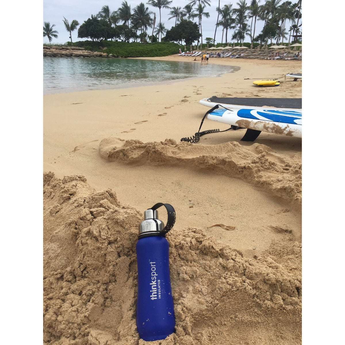 ThinkSport Botella ThinkSport Botella Térmica de Agua Insulada 500ml-Azul