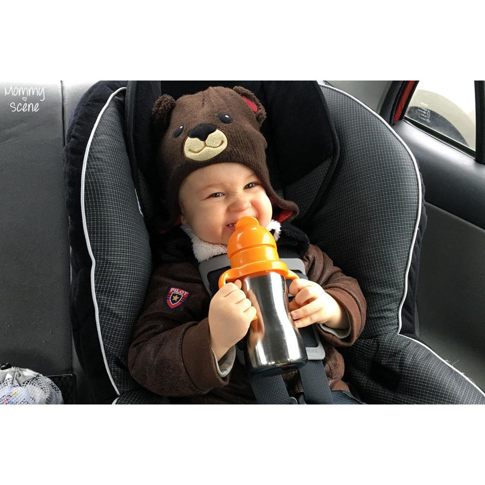 ThinkBaby Vaso Thinkster of Steel-Naranjo