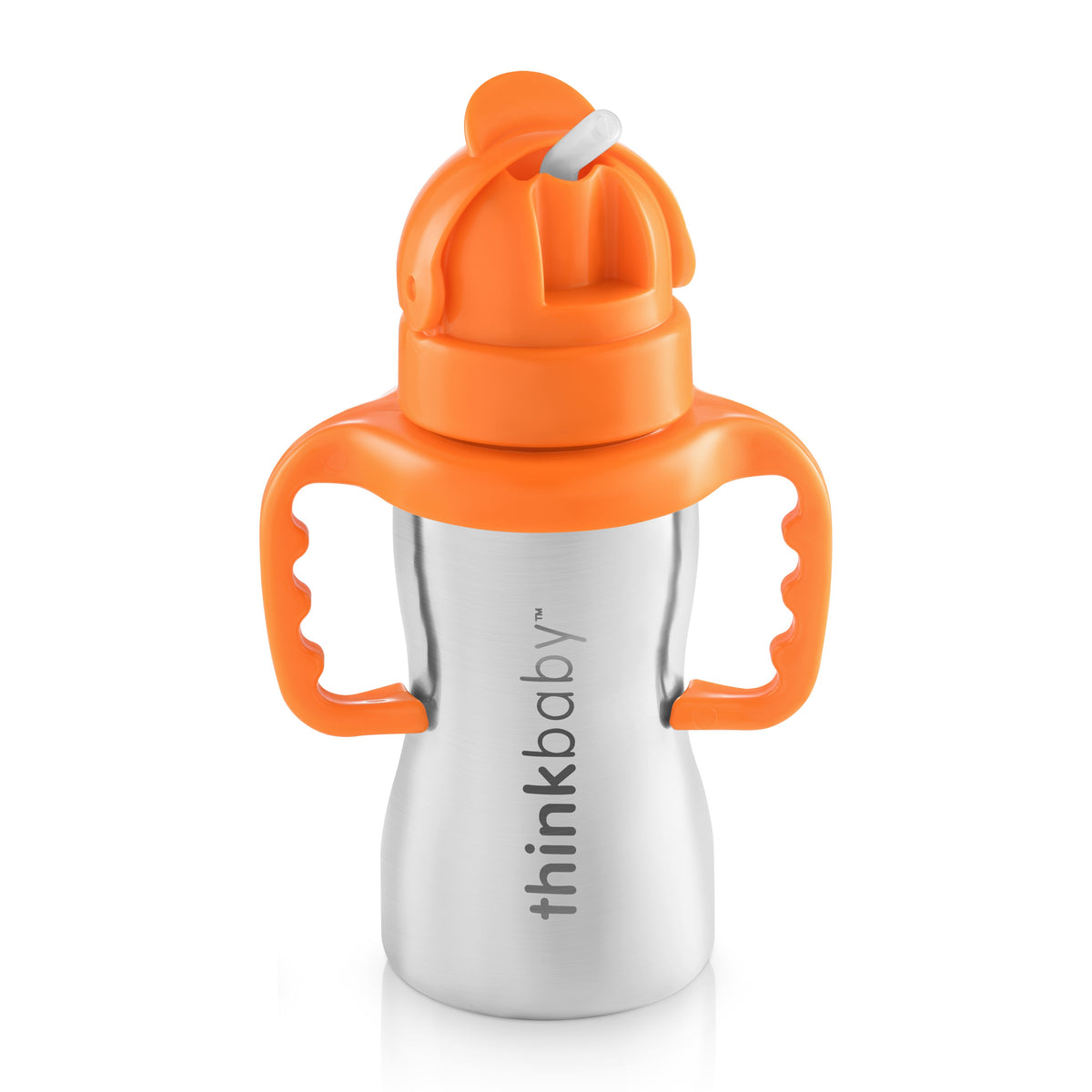 ThinkBaby Vaso Thinkster of Steel-Naranjo
