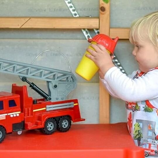 ReplayRecycled Vaso Vaso Anti-derrame Ecológico - Bombero/Princesa