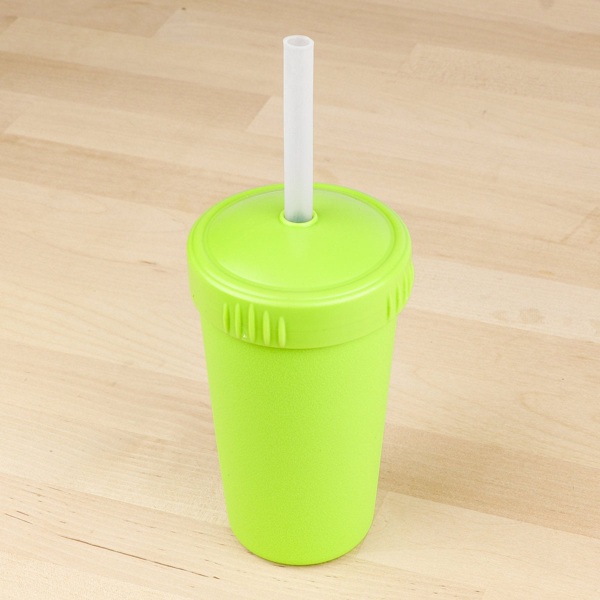 ReplayRecycled Vaso Silicona / Verde Limon Vaso Ecológico con Bombilla