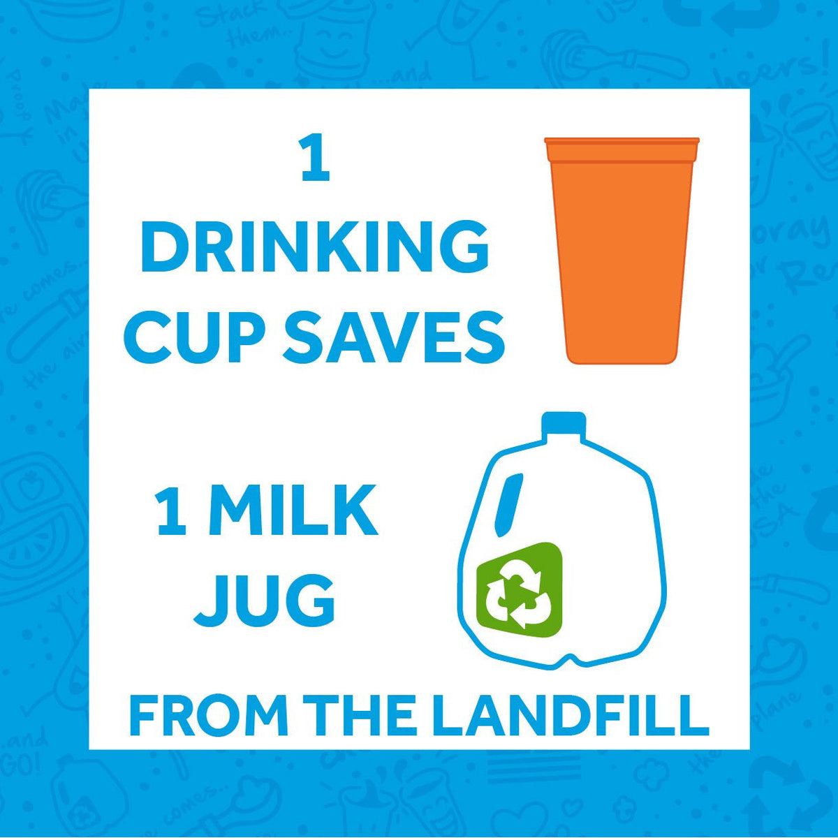 ReplayRecycled Vaso Vaso Infantil Ecológico