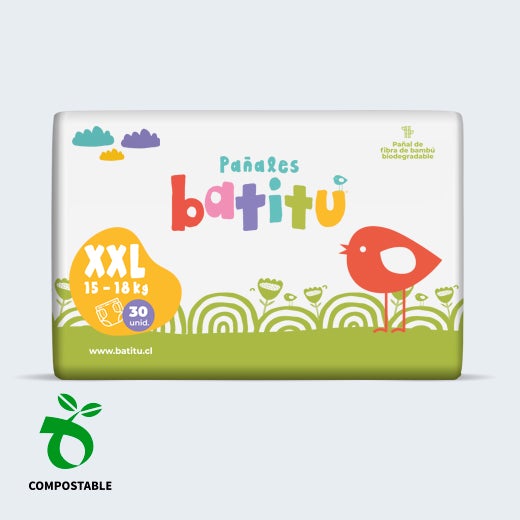 Pañales Batitú - Ecológicos Premium Biodegradables de Bambú