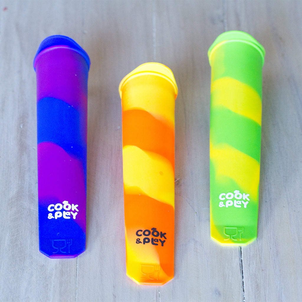 Cook&amp;Play Plato Shine Yummys- Set 3 Moldes para Helado