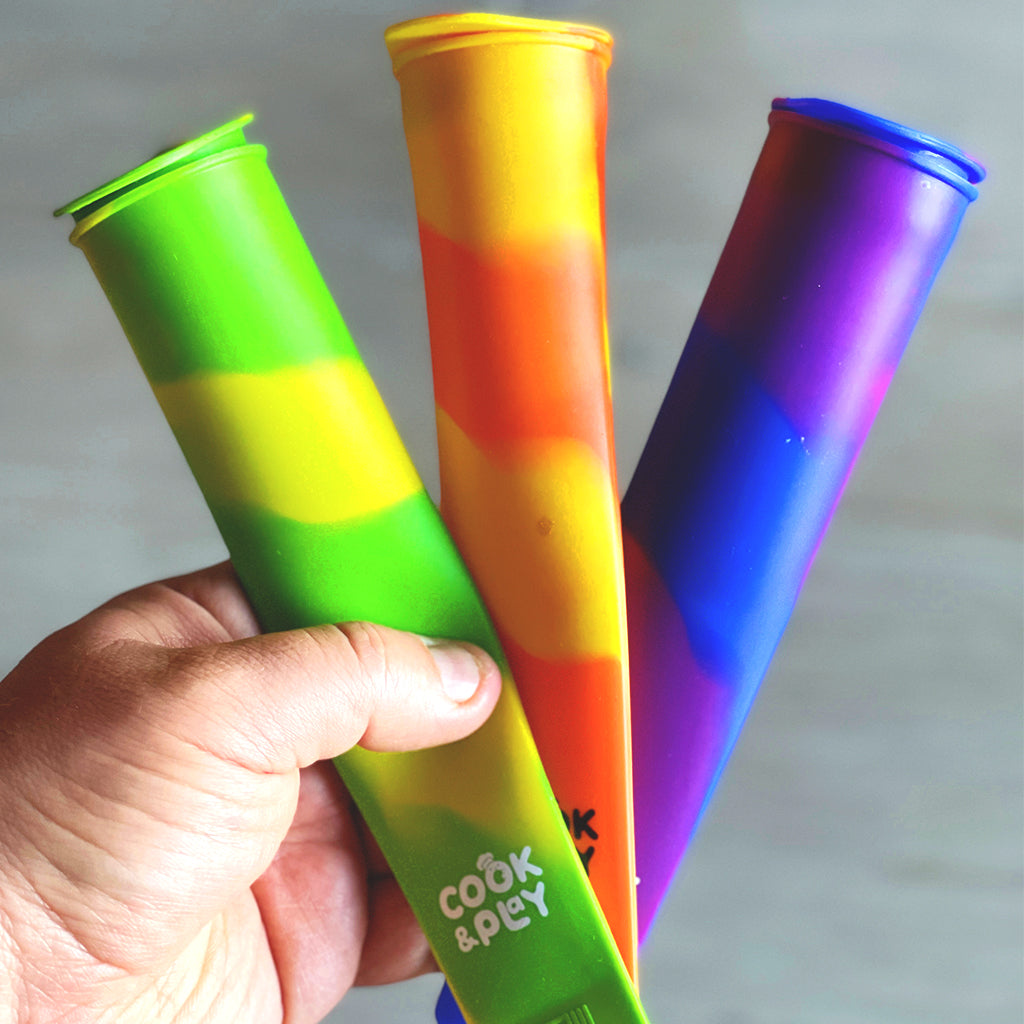 Cook&amp;Play Plato Yummys- Set 3 Moldes para Helado